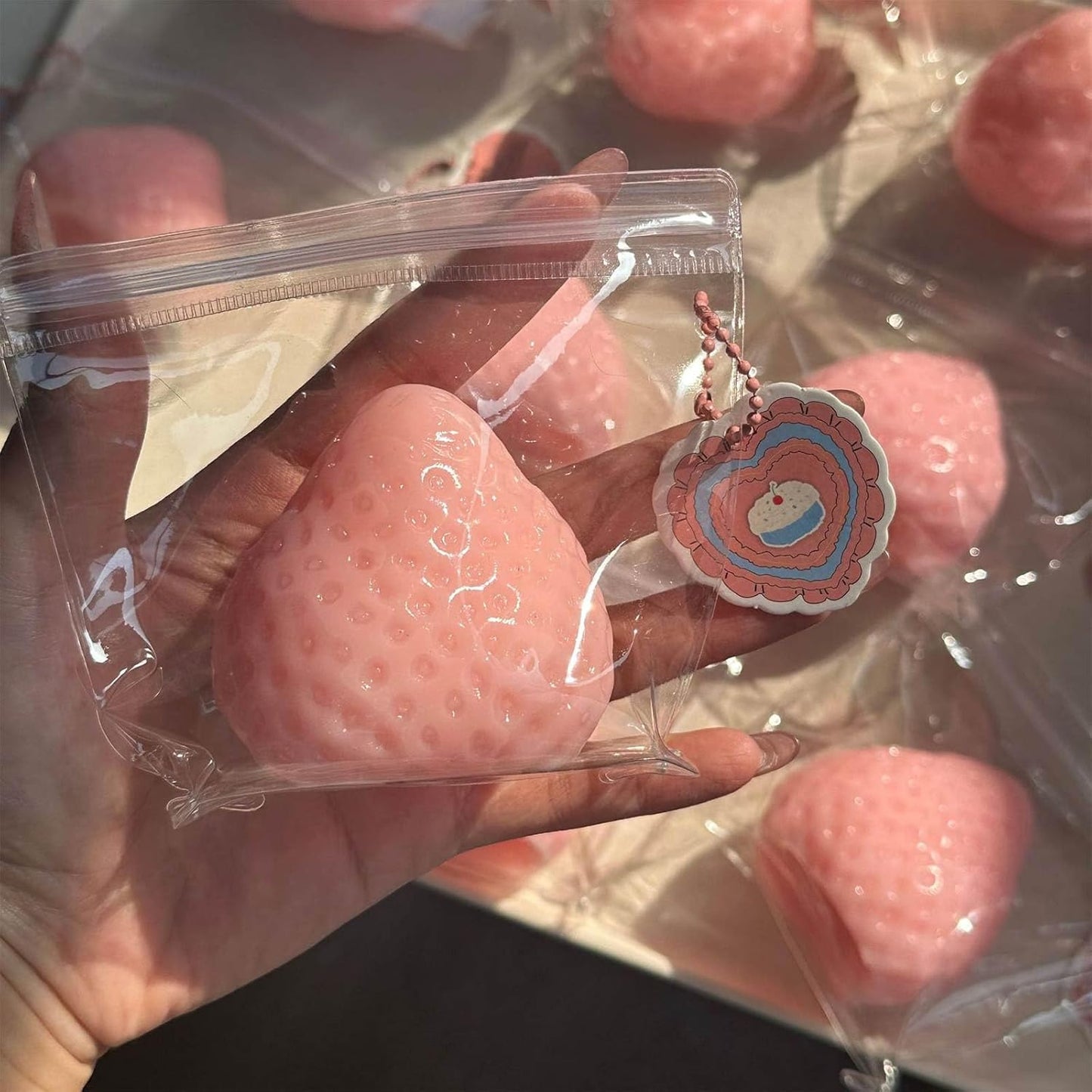 Taba Squishy - Pink Strawberry