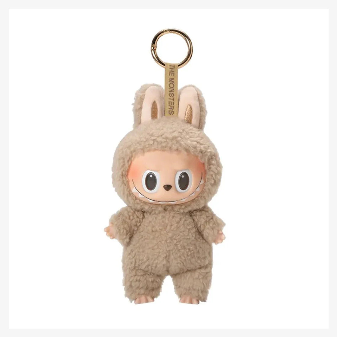Labubu The Monsters Exciting Macaron Plush Figure - Toffee Candy Beige