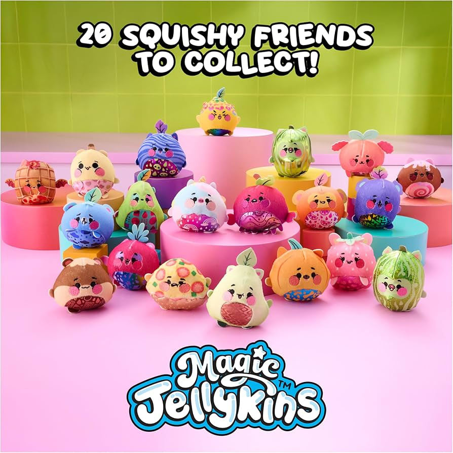 Magic Jellykins Plush Jar Mystery Blind Box