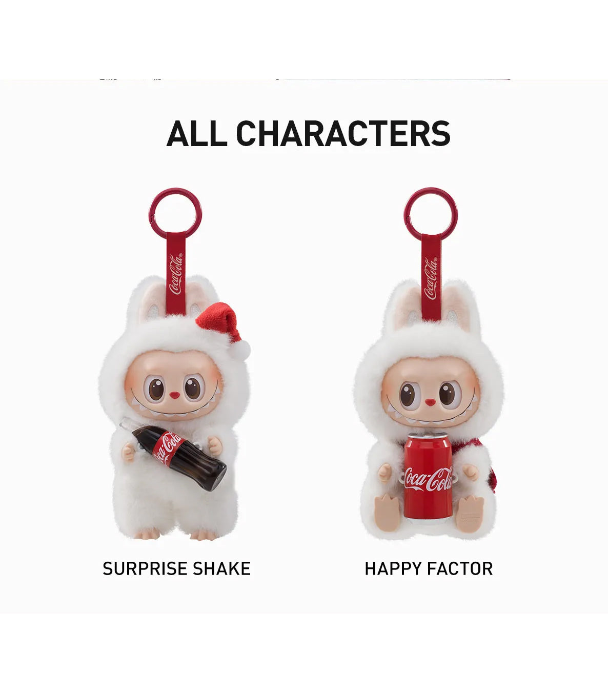 Labubu The Monsters Coca Cola Plush Figure (Blind Box)