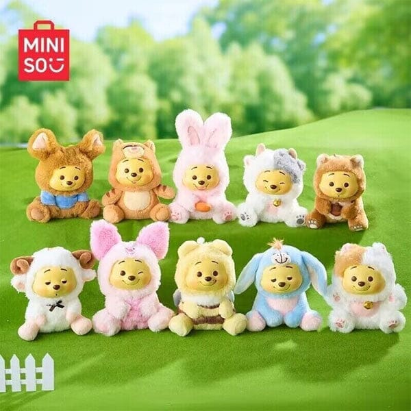 MINISO x Disney: Winnie The Pooh "Naughty Team" Series Plush Figure (Blind Box)