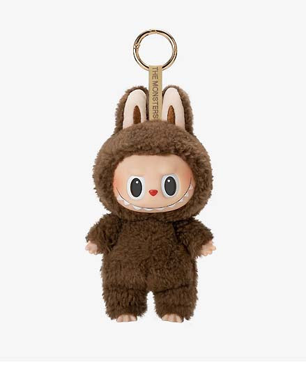 Labubu The Monsters Exciting Macaron Plush Figure - Secret Brown