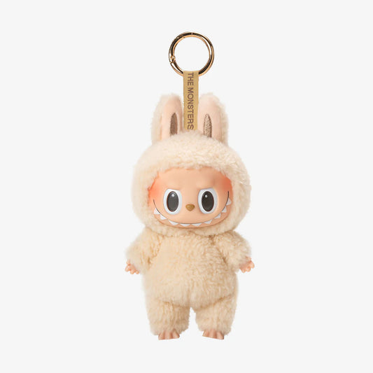 Labubu The Monsters Exciting Macaron Plush Figure - Soymilk White