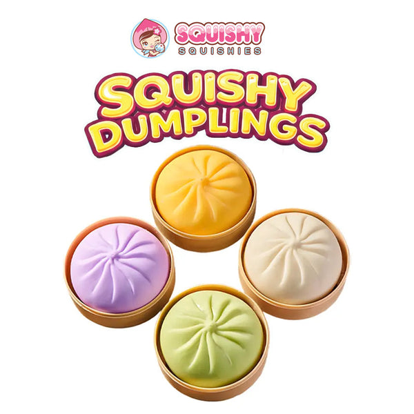 Squishy - Dumplings Bun Mystery Squishy 4 inch