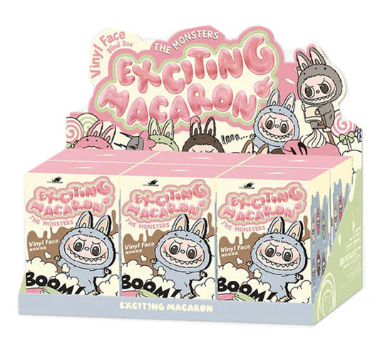 Labubu The Monsters Exciting Macaron Plush Figure (Blind Box)