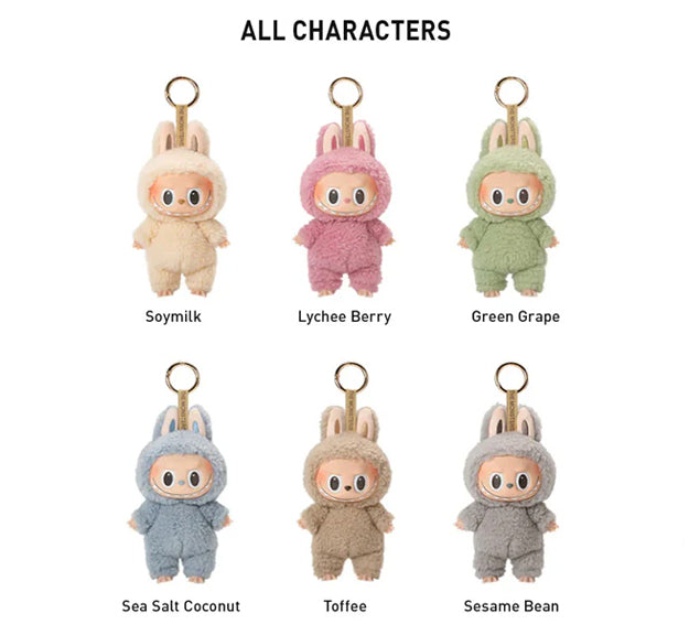 Labubu The Monsters Exciting Macaron Plush Figure (Blind Box)
