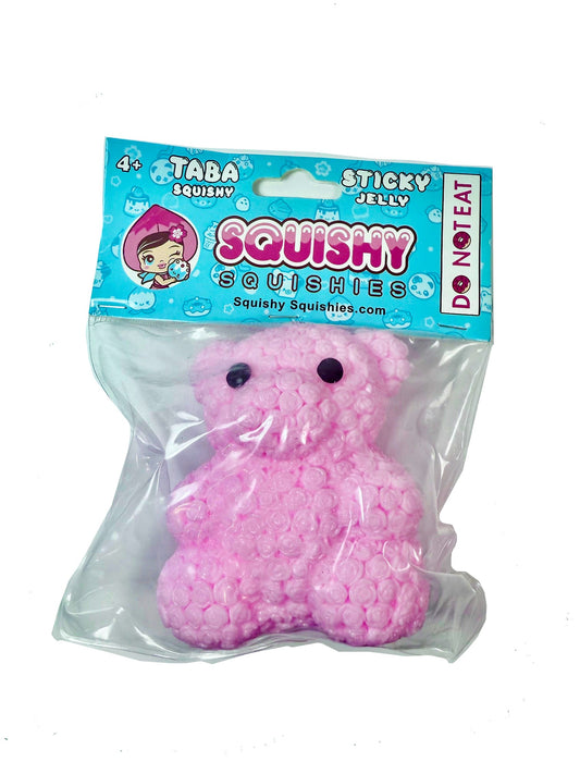 Squishy Squishies Taba Squishy - Pink Teddy Bear